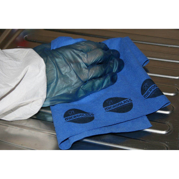 Mikrofaser-Reinigungstuch (7,2 Meter bei 12 Tüchern mit jeweils 40x60 cm)