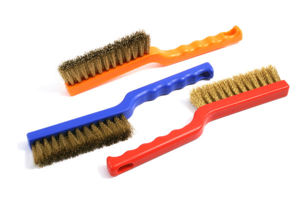 Maschinen-/ Fischbürste mit Drahtbesatz