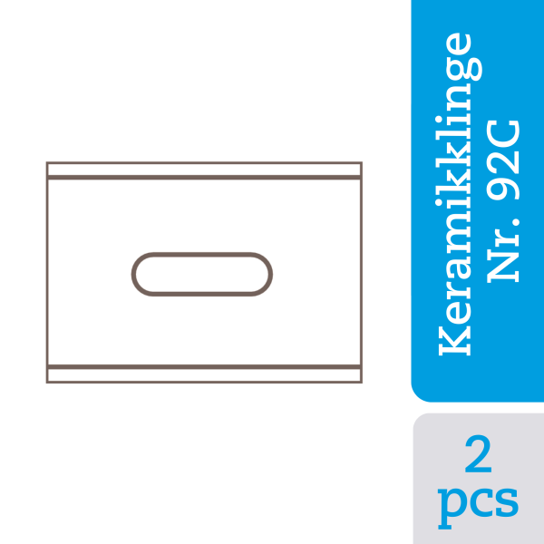 Martor Ersatzklinge Keramikklinge Nr. 92C - 2 Stück