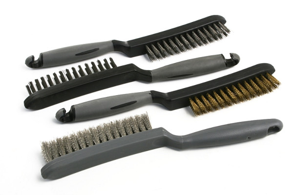 Stielbürste mit Draht 2-rhg.