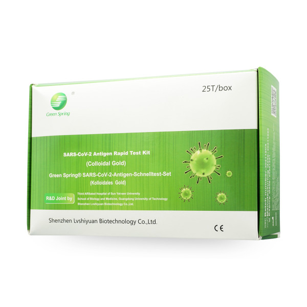 Green Spring 4in1 Covid-19 Antigen-Schnelltest 25er Pack