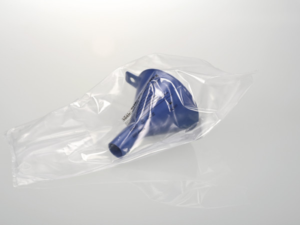 Pulvertrichter detektierbar und steril nach HACCP