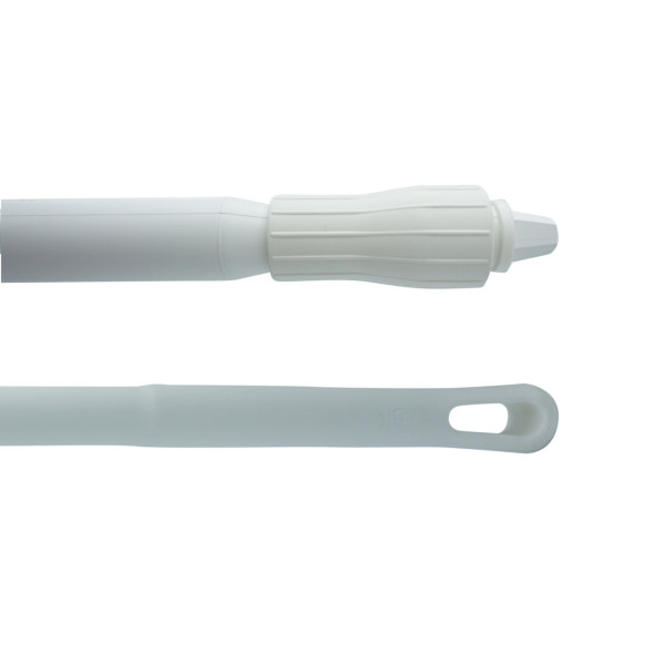 Ergonomischer einteil. Kunststoff-Stiel