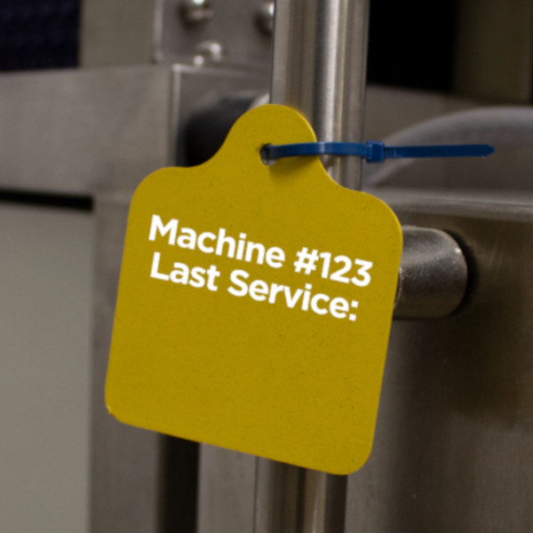 Kennzeichnungsschilder detektierbar - 50 Stück