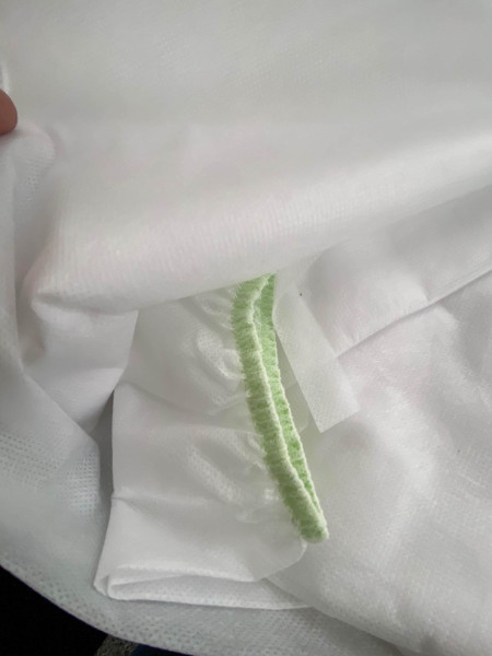 Besucherkittel 30gr im 10er Pack PP Spunbond EN ISO 14126 zum Binden