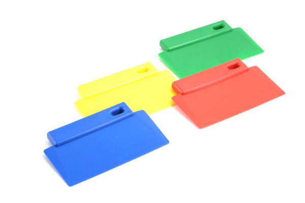 Spachtel - PP mit Handgriff und Aufhängeloch 200x125 mm