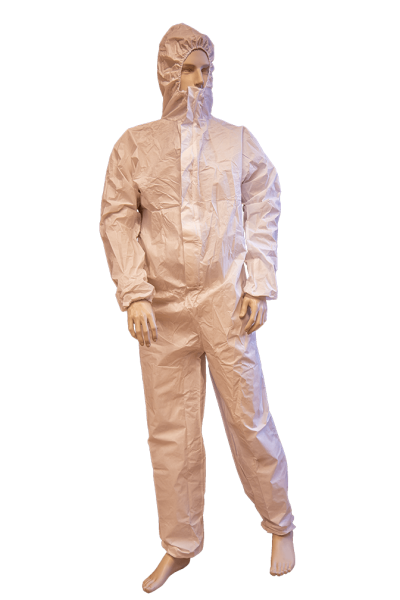 Covid-19 Schutz-Overall aus Vlies CAT III Type 5b/6b
