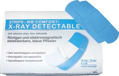 Pflaster X-Ray detektierbar