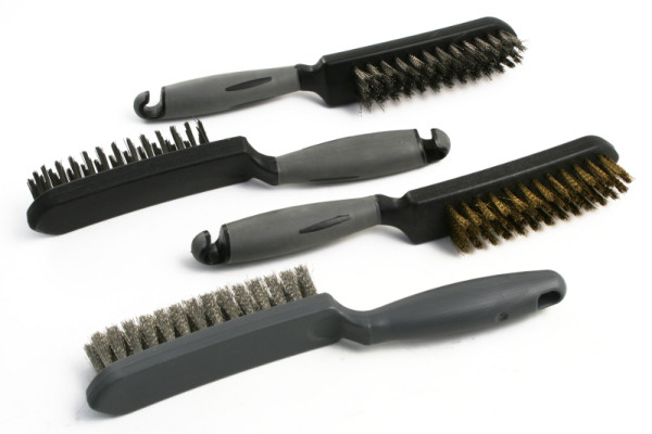 Stielbürste mit Draht 4-rhg.