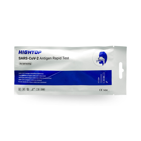HIGHTOP Covid-19 Antigen-Laien-Schnelltest mit CE1434 Variationen