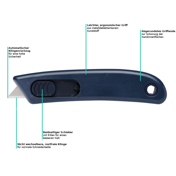 Martor detektierbares Einwegmesser Smartcut MDP Nr. 110700