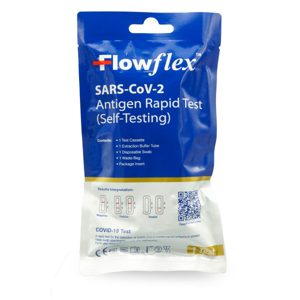 Flowflex Covid-19 Antigen-Laien-Schnelltest mit CE0123
