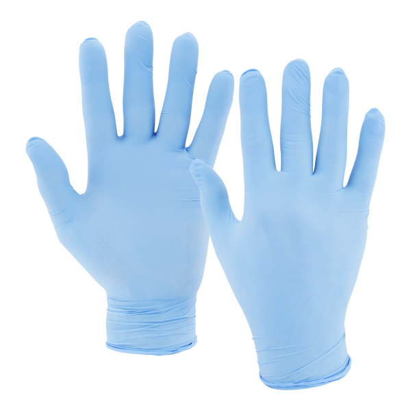 Ulith Nitril-Einweghandschuhe Typ 30 puderfrei 100 Stück blau
