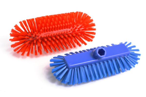 Bottichschrubber mit Wasserdurchlauf