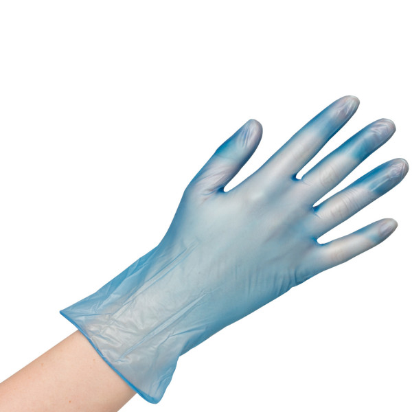 Vinyl-Handschuhe efficient puderfrei 100er Pack transparent