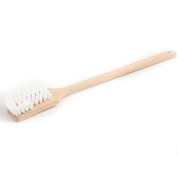 Flaschenkastenbürste mit Holzkörper - 65 x 600 mm