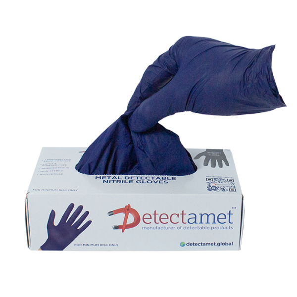Nitril-Handschuhe detektierbar - 100 Stück