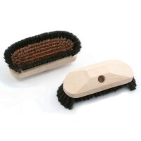 Pfannenschrubber mit Holzkörper, Stielloch und...