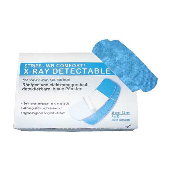 Pflaster X-Ray detektierbar