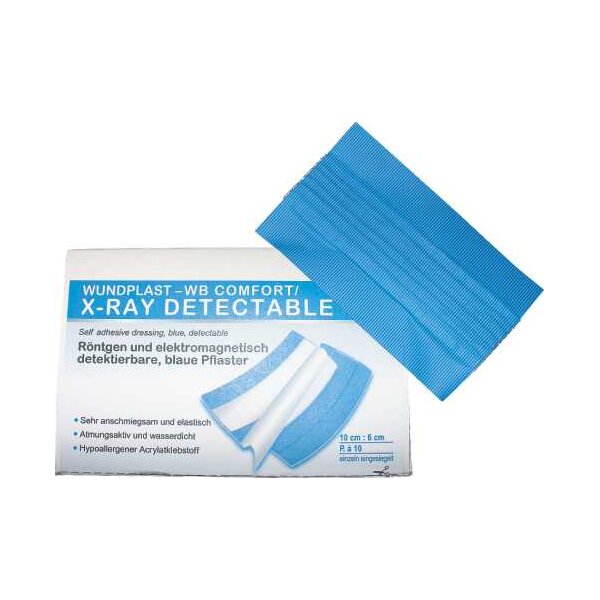 Wundverband X-Ray detektierbar