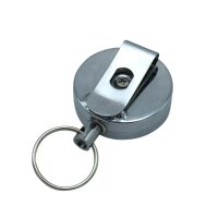 Sicherheitsclip aus Edelstahl mit 60cm Kettenlänge -...