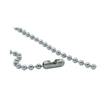 Edelstahlkugelkette - detektierbar