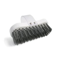 Hackstockbürste mit verzinktem Flachstahldraht und...