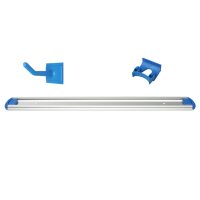 Wandschienen System 300 mm konfigurierbar - 1 Haken, 1...