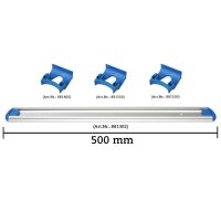 Wandschienen System 500 mm konfigurierbar - 1 Halterung...