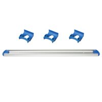 Wandschienen System 500 mm konfigurierbar - 3 Halterungen...