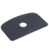 Schaber Schlesinger klein - mit Loch detektierbar - blau