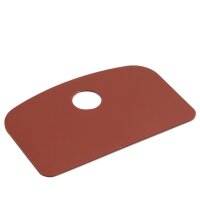 Schaber Schlesinger klein - mit Loch detektierbar - rot