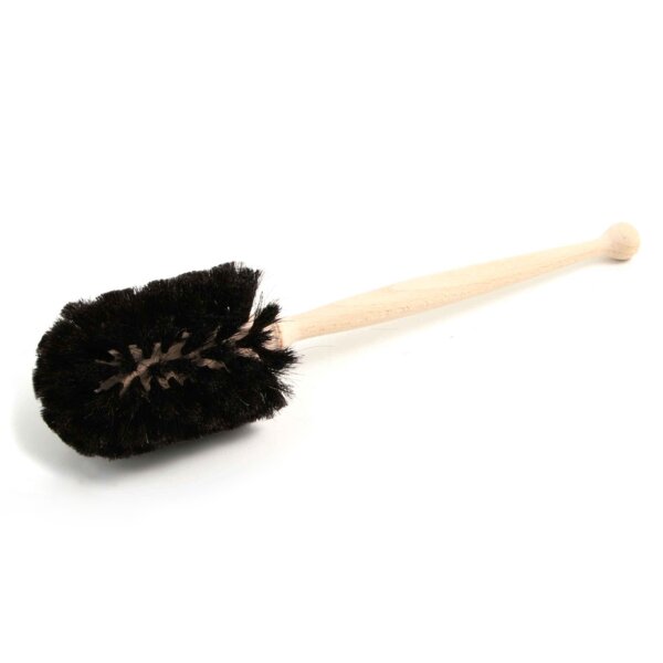 Gläserbürste 80 mm, 350 mm lang, mit Borstenbesatz