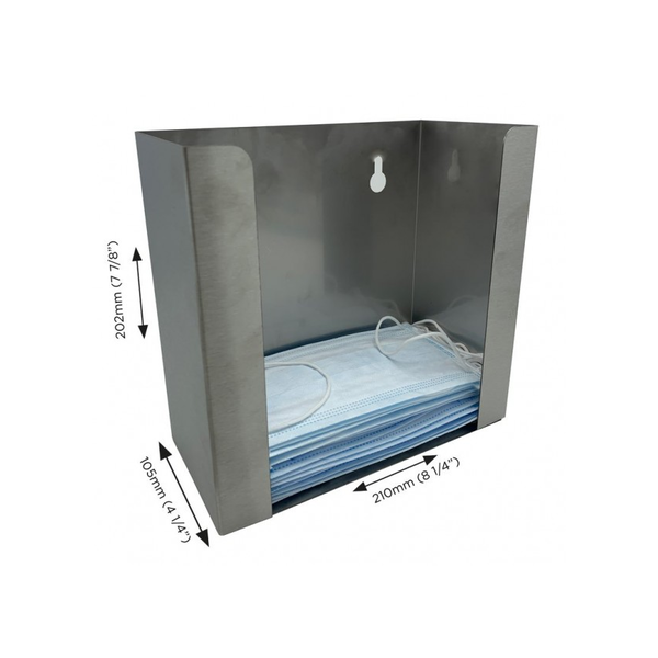 Detektierbarer Maskenspender aus Edelstahl für Mund-Nasenschutz-Masken