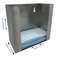 Detektierbarer Maskenspender aus Edelstahl für...