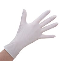 Nitril-Handschuhe efficient puderfrei EN 420:2003 - 100 St. XL weiß