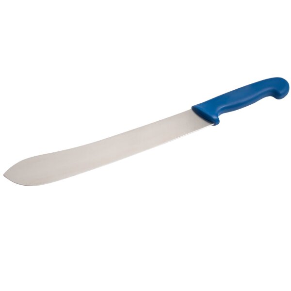 Metzgermesser detektierbar mit 30,5 cm Edelstahlklinge blau