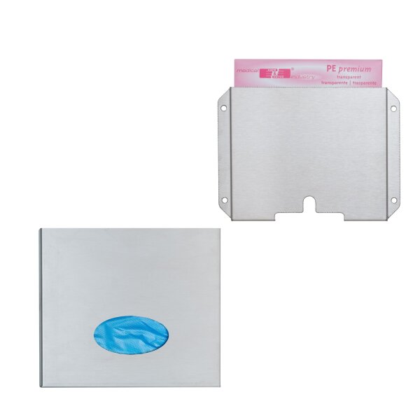 PE-Handschuh-Wandhalter aus Edelstahl