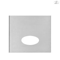 PE-Handschuh-Wandhalter aus Edelstahl - Öffnung mittig