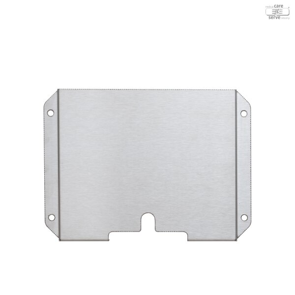 PE-Handschuh-Wandhalter aus Edelstahl - Öffnung unten