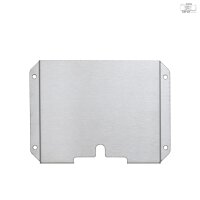 PE-Handschuh-Wandhalter aus Edelstahl - Öffnung unten