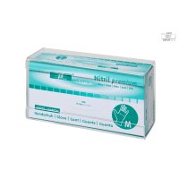 Nitrilhandschuh-Wandhalter aus Acryl klein