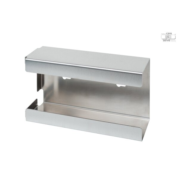 Nitrilhandschuh-Wandhalter aus Edelstahl groß