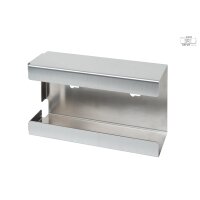 Nitrilhandschuh-Wandhalter aus Edelstahl groß