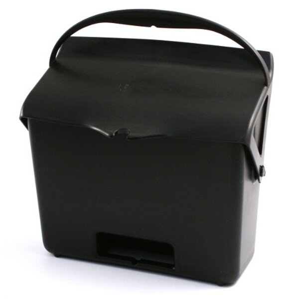 Kehrschaufel mit Griff schwarz