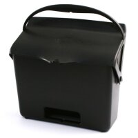 Kehrschaufel mit Griff schwarz