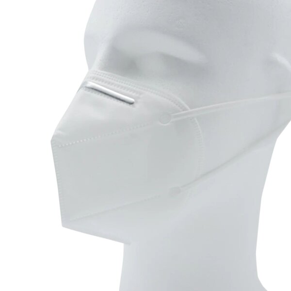 Community-Maske 4-lagig mit Nasenbügel (10er Pack)