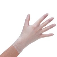 Vinyl-Handschuhe premium plus puderfrei 100er Pack...