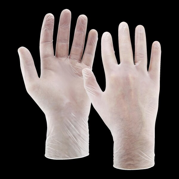 Ulith Vinyl-Einweghandschuhe Typ 50 puderfrei 100 Stück transparent