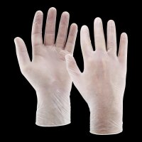 Ulith Vinyl-Einweghandschuhe Typ 50 puderfrei 100...